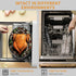 JY COOKMENT Cooling Roasting Rack with Integrated Feet, Enameled Coating, PTFE Free, Great for Cooking, Drying, Grilling, Dishwasher Safe (10inch*...