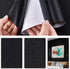 Mecpar Black Contact Paper 17.71 in × 16.4 Ft Durable Black Wallpaper Black Peel and Stick Wallpaper Self-Adhesive Removable Decorative Film Roll ...
