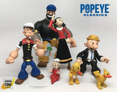Boss Fight Studio Popeye Classics: Olive OYL 1:12 Scale Action Figure,Multicolor...