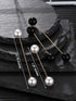 6 Pieces Sweater Shawl Clips Retro Pearl Brooch Pins Crystal Cardigan Collar Clip Dress Shirt Clip for Back Cinch and Waist for Women Girl Clothin...
