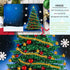 DIY 5D Diamond Painting Christmas Cards 4 Pcs, Round Drill Greeting Cards Creative, Handmade Merry Christmas Card Gifts for Family Friends and Lov...