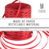 218 Yards Red Raffia Ribbon for Gift – 360 Feet Roll Paper Twine Ribbon Red Color 1/4 Inch Width Craft Raffia Ribbon for DIY Raffia Wrapping Ribbo...