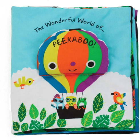 Melissa & Doug Soft Activity Baby Book - The Wonderful World of Peekaboo!...