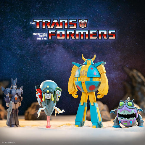 Super7 Transformers Quintesson - 4" Transformers Action Figure with Base Classic Cartoon Collectibles and Retro Toys...