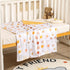 Sun Baby Blanket for Boys Girls Unisex Soft Plush Nursery Blankets Double Layer Dotted Backing sun printed Bed Throws for Crib Stroller Swaddle Re...