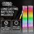 LIGHTSABER CHOPSTICKS LIGHT UP STAR WARS CHOPSTICK LED Glowing Light Saber Chop Sticks REUSABLE Sushi Sabers Cool Fun Geeky STARWARS Chop Stick Se...