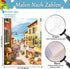 eimivrc Paint by Numbers Kit for Adults-Paint by Numbers Landscape,paint by number kits on canvas DIY Acrylic Adult Paint by Numbers Kits Perfect ...