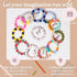 210Pcs Silicone Beads 12mm Silicone Beads for Keychain Making Bulk 30 Colors Loose Round Rubber Beads for Pens Necklace Bracelet Making Kit Jewelr...