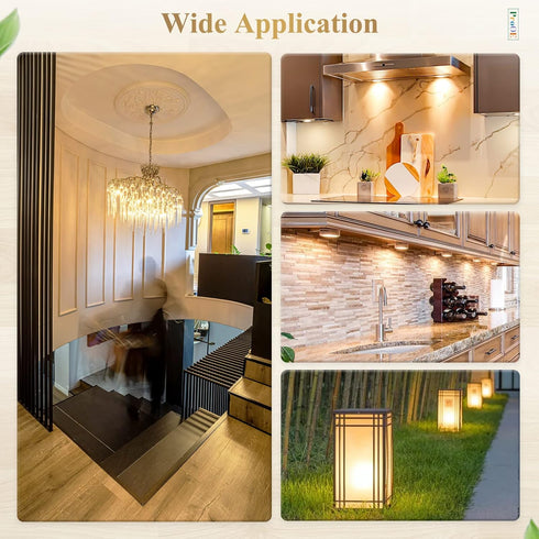 DiCUNO ProOE G4 LED Bulb 20W Equivalent 12V, 1.5W JC Bi-pin Base Light Bulbs, Warm White 2700K 180LM, Landscape Bulb Replacement, High CRI 98, Pac...