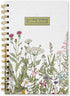 Vintage Wildflower Spiral Journal Notebook 80 Sheets A5 Retro Floral Flower College Ruled Notebook Strong Twin-Wire Binding with Premium Paper for...