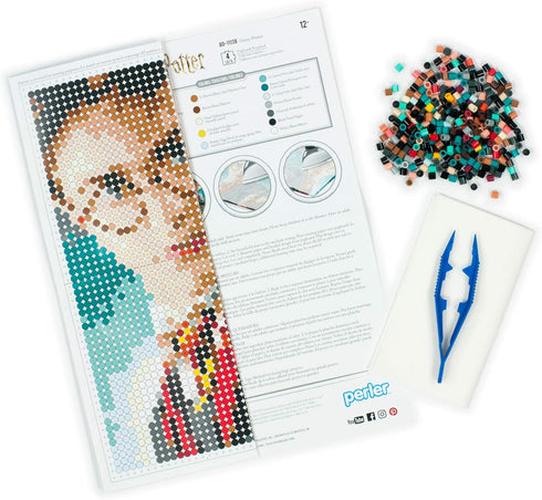 Perler Harry Potter Pattern and Fuse Bead Kit, x 11'', 3503pc, Assorted, Small...