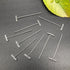 150 Pcs T Pins, Sewing Pins for Blocking Knitting, Modelling, Wig Making and Crafts, Straight Pins T-Pins Stainless Steel Nickel Plated with Stora...