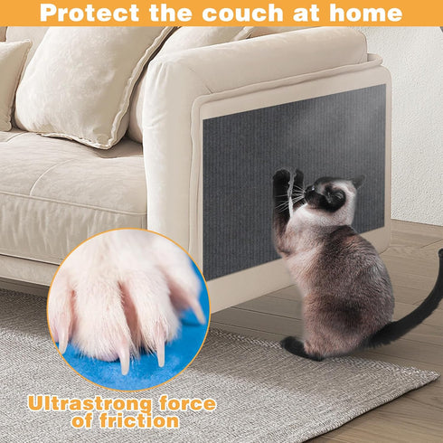 3Pcs Cat Scratcher, Cat Toys Multifunctional and Trimmable Cat Scratchers for Indoor Cats Pastable Wall Scratching Post, Cat Scratching Board Prot...