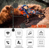 Bluetooth Helmet Headset, Ultra-Thin Motorcycle Helmet Speakers, Automatically Answer Incoming Calls, Volume Control, Dial Control, High Sound Qua...