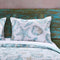 Barefoot Bungalow Cruz Pillow Sham, King, White...