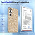 S23 FE Glitter Case for Samsung Galaxy S23 FE 5G Phone Case for Women Girls, Slim Ultra Thin Matte Back Shockproof Protective Cover for Samsung S2...