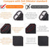 Watch Band Compatible With Garmin Fenix tactix 5X 6X 7X 7 Pro/5x Plus 6x Pro/Fenix 3 3hr/Descent Mk2i Mk2 Mk1/D2 Delta Px/Tactix Delta/Enduro 26mm...
