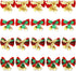 20 Pcs Christmas Mini Bow with Bells, 4 Styles - Traditional, Rustic, Whimsical, Minimalist - Red, Green, Gold - Christmas Ornaments...