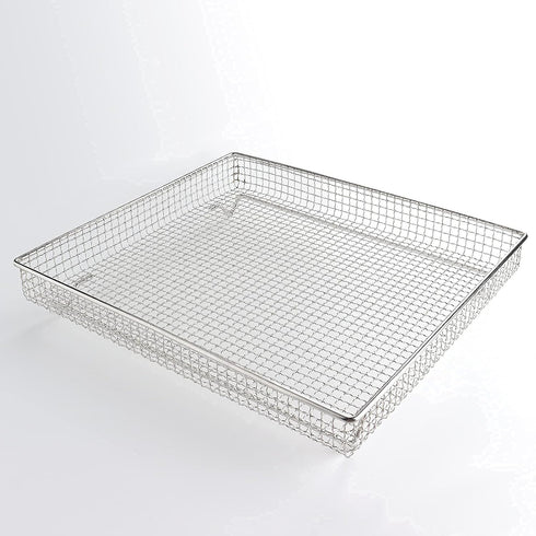 Air Fryer Basket, Compatible with Cuisinart TOA-60 Series/TOA-65 Air Fryer. Made with 304 Food-Grade Stainless Steel Wire Rack for Cooking and Bak...