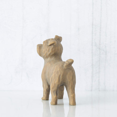 Willow Tree Love My Dog (Small, Standing), Sculpted Hand-Painted Figure...