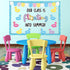 Summer Bulletin Board Decorations Floating Into Summer Classroom Bulletin Board Border Duck Summer Pool Float Paper Cutouts for Classroom Window W...