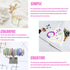 YMSDZHL 1000PCS Bracelet Making Kit, Friendship Jewelry Necklace Bracelet kit 24 Colors 9mm Pony Beads for Bracelet Making Beads, Letter Bead for ...