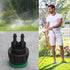 6 PCS Drip Irrigation Hose Connectors Professional Micro Irrigation Adapter Agriculture Irrigation Fitting 1/4 Inch Drip Irrigation Tubing x 3/4 o...