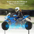 Motorcycle Helmet Bluetooth Headset - Outdoor Waterproof Sports Hands Free Speakers Headset,Automatic Call Wireless Motorcycle Headset,15 Hours Pl...