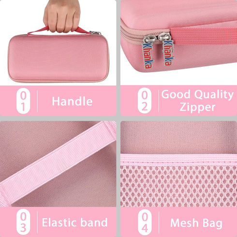 khanka Hard Travel Case Replacement for Bose SoundLink Flex Bluetooth Portable Speaker,Case Only. (Pink)...