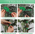 2 Rolls Plant Ties, 0.57inch x 32.8 ft Plant Ties, Reusable Adjustable Nylon Plant Tape Strap, Garden Wire Ties for Outdoor Indoor Climbing Plants...