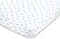 NoJo Super Soft Blue and White Watercolor Narwhal Fitted Mini Crib Sheet...