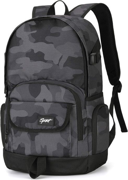 rickyh style School Backpack Travel Bag for Men & Women Lightweight College Back Pack with Laptop Compartmen...