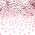 Rose Gold Heart-Shaped Small Metallic Foil Confetti for Table Wedding Birthday Party Decoration,Diameter 10mm(Rose Gold)...