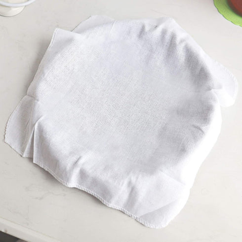 5pcs Yarn Fabric Breathable Bamboo Steamer Cloth Steamed Rice Dumplings with Non-Stick Gauze Filter Drawer Fabric Steamer...