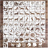 65 Pieces Horse Stencils for Painting on Wood, Horse Head Template Reusable Horse Drawing Animal Painting Stencil for DIY Crafts Scrapbooks Wood H...