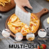 Premium Bench Scraper for Kitchen - Dough Scraper&Cutter with Measuring Scale and Conversion Chart - Kitchen Essentials Utensils Pastry Cake Cutte...