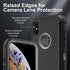 for iPhone Xs Max Case, Military Grade 3 in 1 Heavy Duty Shockproof/Drop Proof/Dust Proof Case with 2Pcs Tempered Glass Screen Protector (Black/Gr...