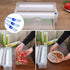 4 Pcs Slide Cutter,Slide Cutter Replacement Fit,Self-Adhesive Two-Way Sliding Cutter,Suitable for 12.5 inches Wide Plastic Wrap, Aluminum foil Pap...