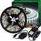 20FT White LED Strip Lights, Dimmable 6000K 360LEDs, Rope Strip Lights, Under Cabinet LED Strip Lights Tape with UL Power Supply for Kitchen, Wedd...