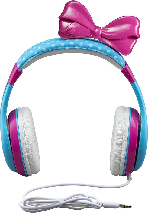 eKids JoJo Siwa Headphones for Kids, Volume Limited Headphones with Parental Controls, Childrens Headphones for School, Home, Travel, Designed for...