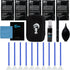 UES DSLR Camera Sensor and Lens Cleaning Travel Kit: Full-Frame Sensor Cleaning Swab, Cleaner, Air Blower, Microfiber Cloth, Lens Cleaning Pen, Le...