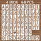 4 Inch Letter and Number Stencils, 68 Pcs Reusable Plastic Alphabet Spray Paint Stencils for Painting on Wood, Wall, Fabric, Rock, Signage, Door P...