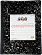 School Smart Hard Cover Ruled Composition Book, 150 Sheets, 9-3/4 x 7-1/2 Inches - 086769...