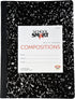 School Smart Hard Cover Ruled Composition Book, 150 Sheets, 9-3/4 x 7-1/2 Inches - 086769...