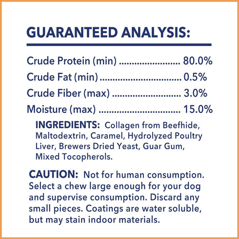 Pet Factory CareChewz Collagen 6-7" Skinny Braided Sticks Dog Chew Treats - Chicken Flavor, 5 Count/1 Pack...