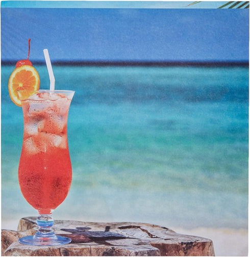 Reminisce At The Beach Scrapbook Collection Kit, Multicolor Palette, 12x12 inches...