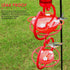 ORIENTOOLS Hummingbird Feeders for Outdoors Hanging 13oz Plastic Humming Birds Feeders with Ant Moat friendly to nature and Wild Birds with 7 Flow...