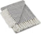 DII Herringbone Striped Collection Cotton Throw Blanket, 50x60, Gray...