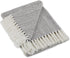 DII Herringbone Striped Collection Cotton Throw Blanket, 50x60, Gray...
