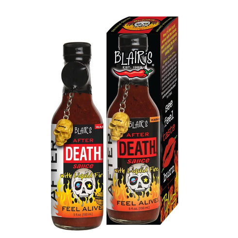 After Death Sauce with Liquid Rage and Skull Key Chain...